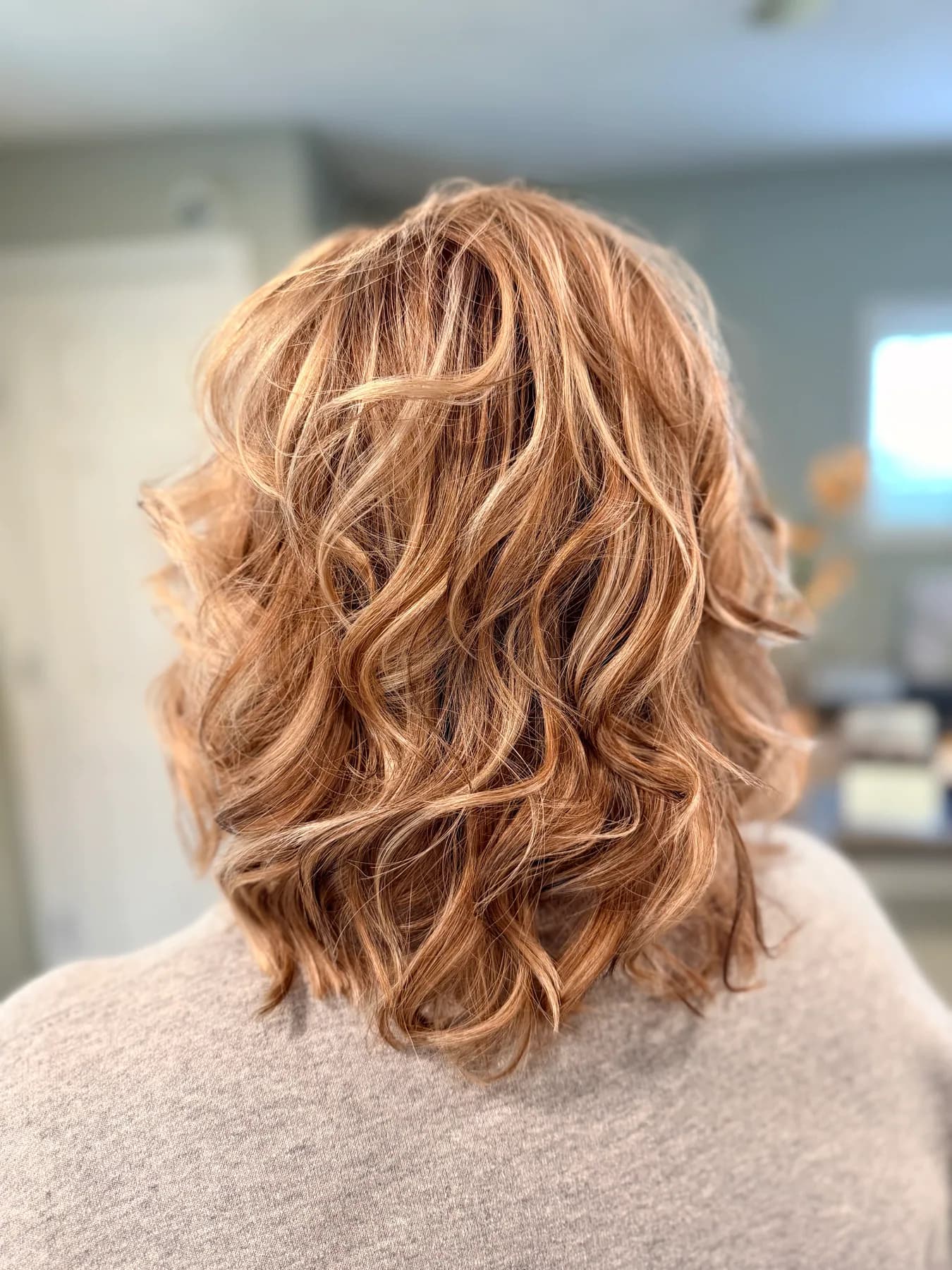 Warm dimensional highlights and lowlights by Hair Haven